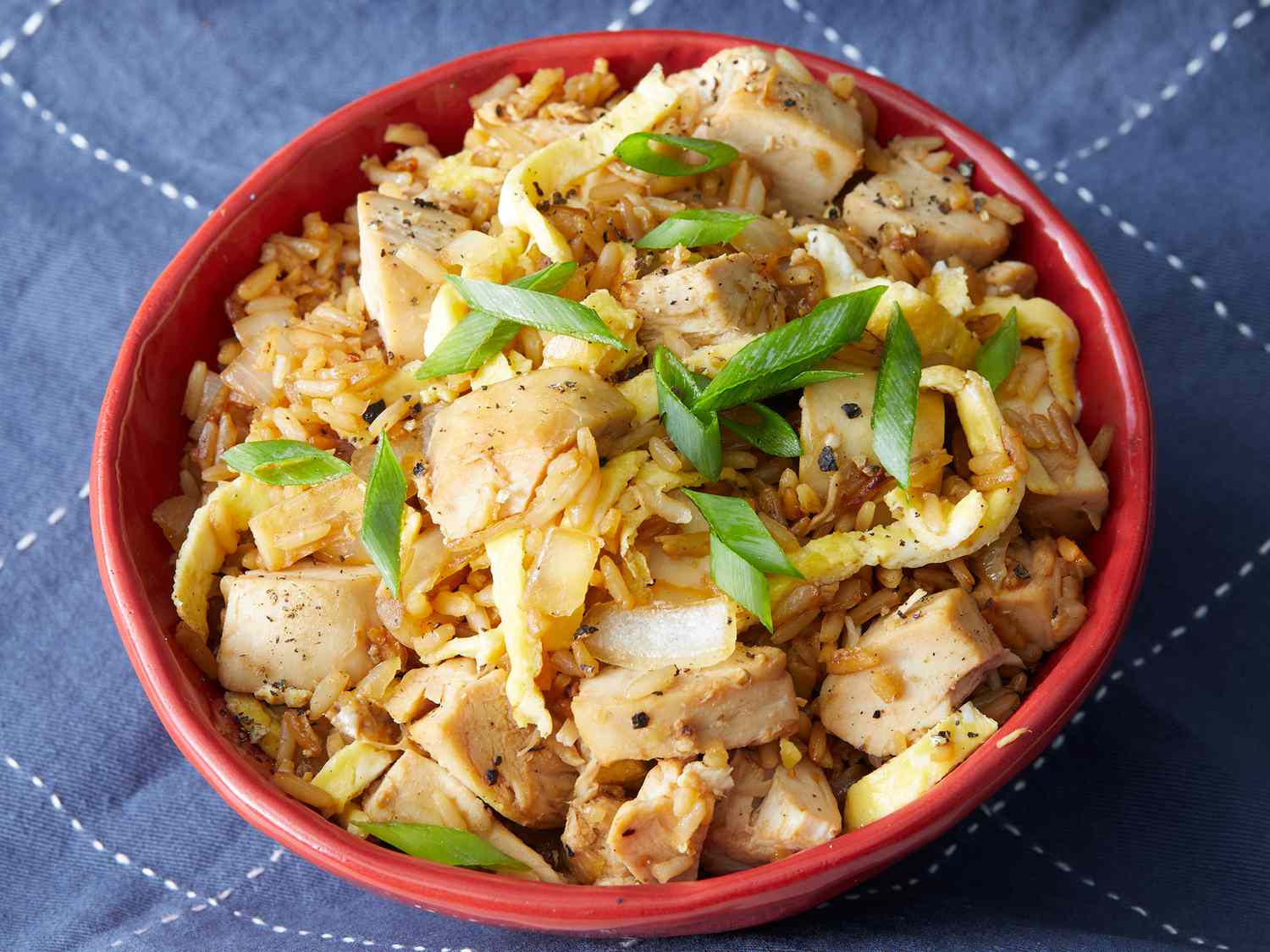Fried rice with chicken